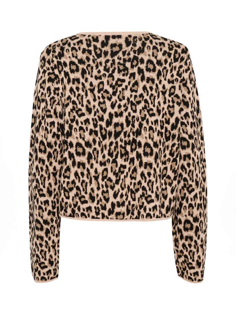 Saint Tropez Lydia Cardigan Leopard