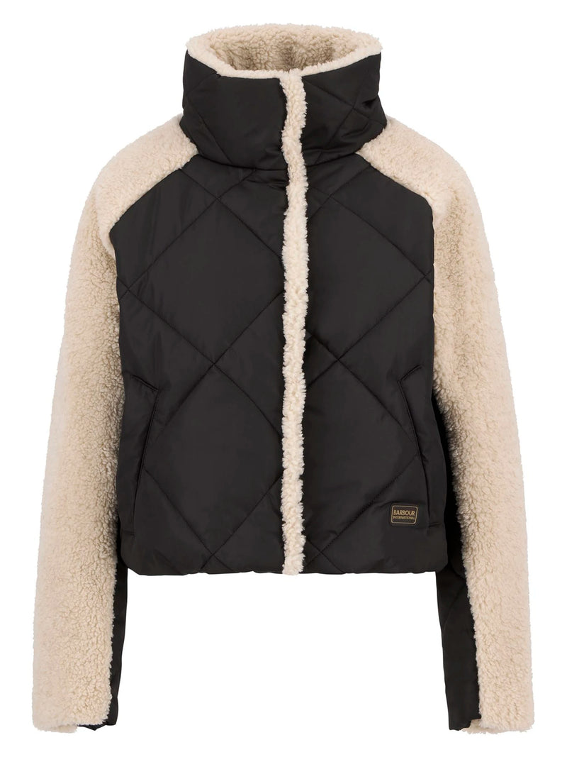 Barbour Osaka Quilted Jacket Black/Jasmine