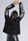 Religion Phoebe Cardigan Black/White