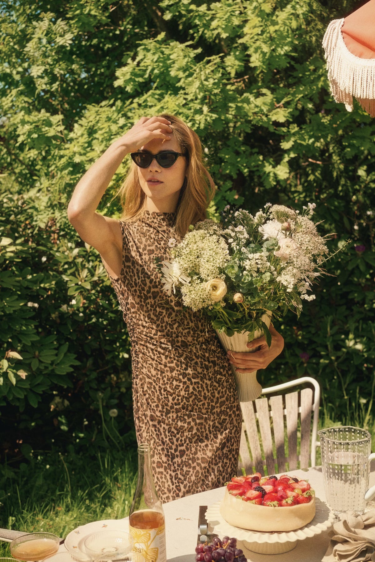 Saint Tropez Loreen Dress Leopard Print