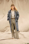 Saint Tropez Lana Coat In Thunderstorm