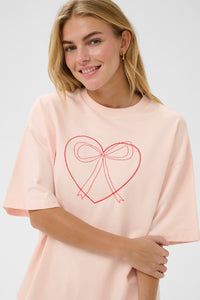 Saint Tropez Pexton Short Sleeved Tshirt Barley Pink