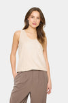 Saint Tropez Evy Top In Winter White