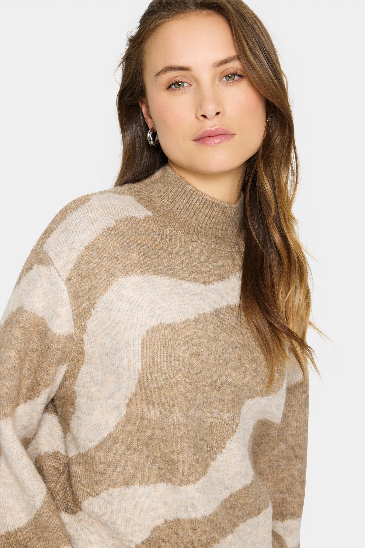 Saint Tropez Mallie Cardigan Tigers Eye
