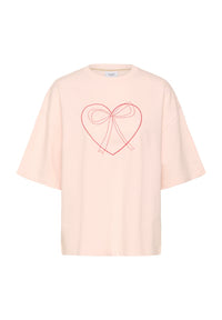 Saint Tropez Pexton Short Sleeved Tshirt Barley Pink