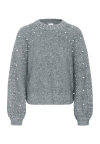 Saint Tropez Madeline Jumper Gunmetal Melange