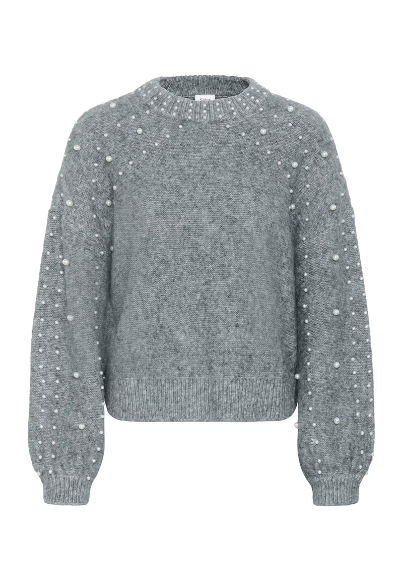 Saint Tropez Madeline Jumper Gunmetal Melange