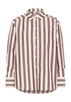 Sanit Tropez Lieke Shirt Chocolate