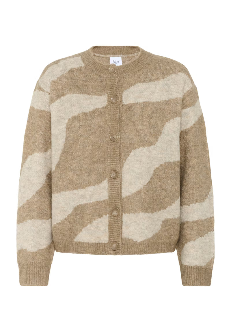 Saint Tropez Mallie Cardigan Tigers Eye