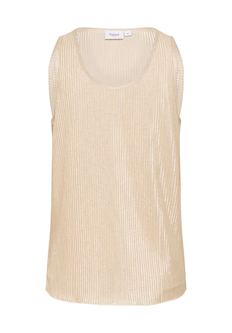 Saint Tropez Evy Top In Winter White