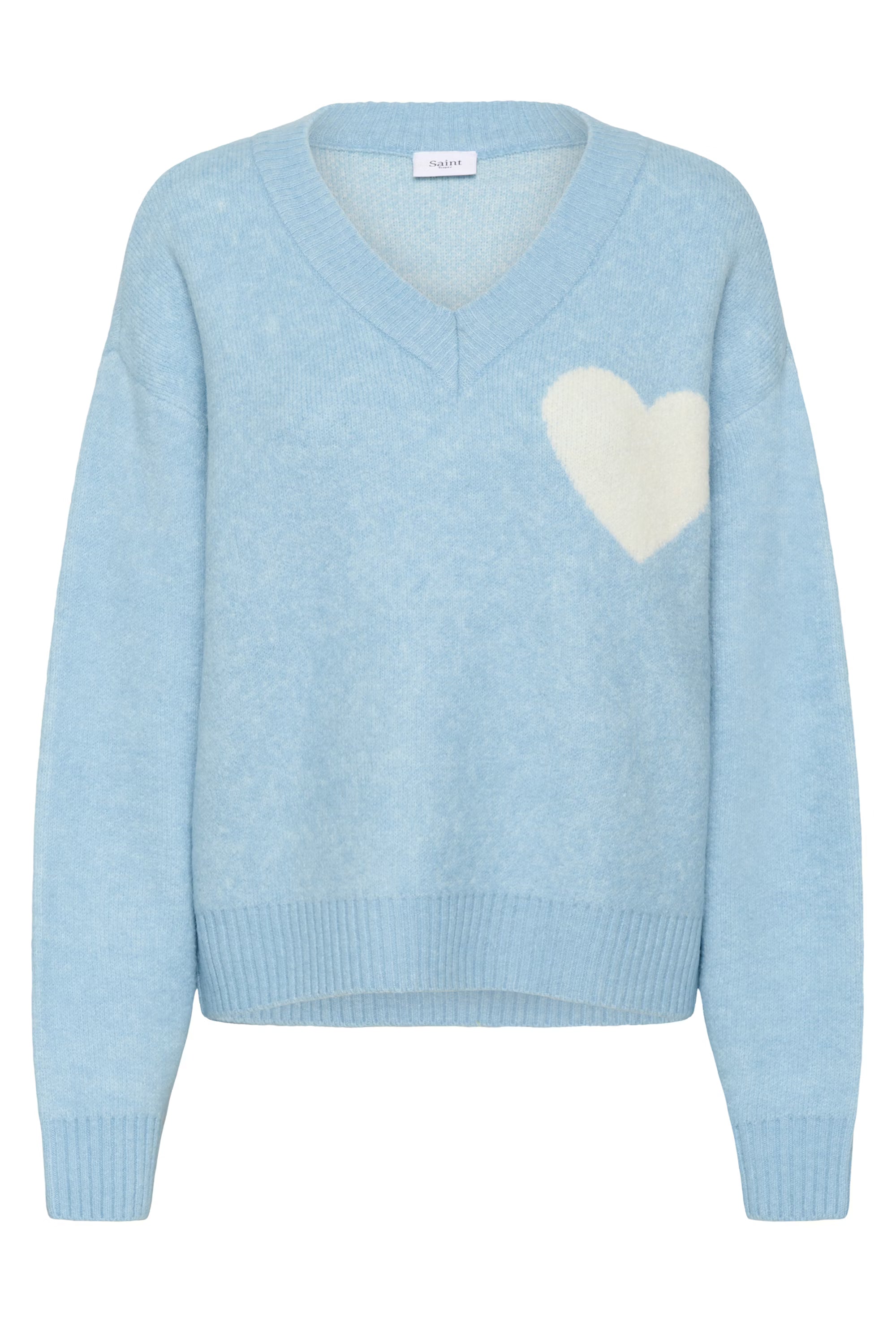 Saint Tropez Paria V Neck Jumper Skyway