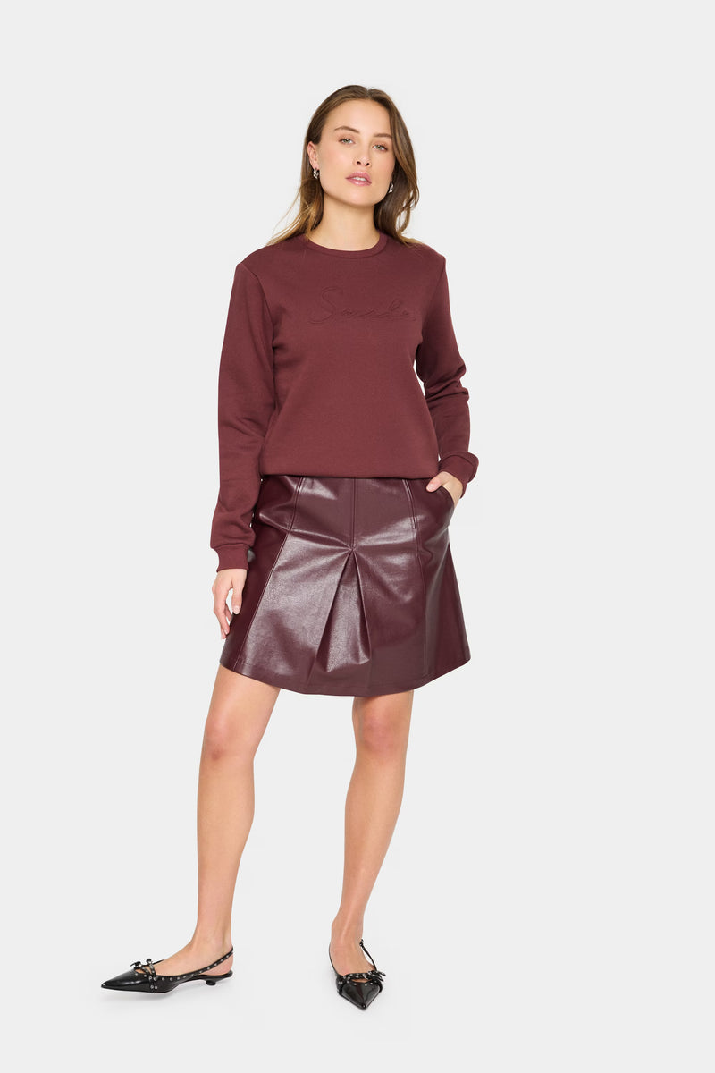 Saint Tropez Lyona Sweatshirt Chocolate