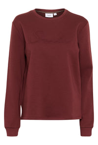 Saint Tropez Lyona Sweatshirt Chocolate