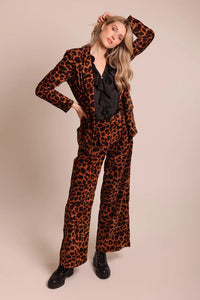 Traffic People Lulu Trouser Brown
